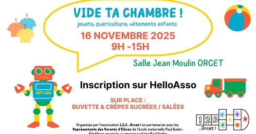 Vide ta chambre - Orcet