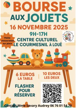 Bourse aux jouets - Loué