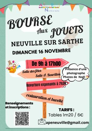 Bourse aux jouets - Neuville-sur-Sarthe