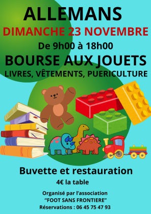 Bourse aux jouets - Allemans