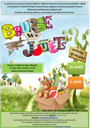 Bourse aux jouets - Saint-Laurent-Nouan