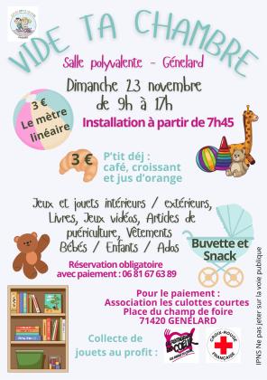 Vide ta chambre - Génelard