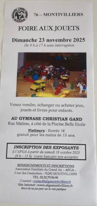 Bourse aux jouets - Montivilliers