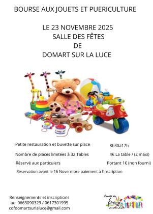 Bourse à la puériculture - Domart-sur-la-Luce