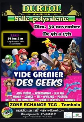 Vide grenier geek et vintage - Durtol