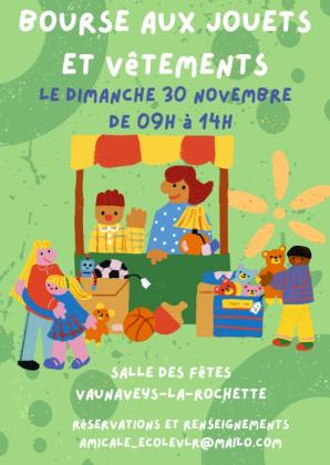 Bourse aux jouets - Vaunaveys-la-Rochette