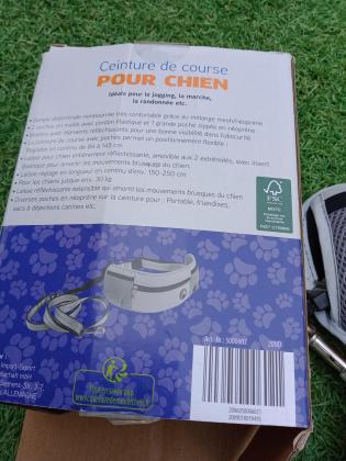 Ceinture de course pour chien