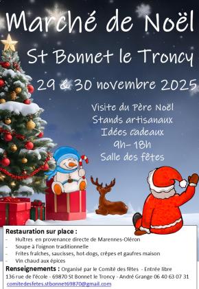 Marché de Noël - Saint-Bonnet-le-Troncy