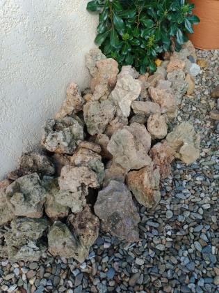 Pierres de décoration de jardin