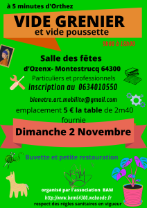 Vide-greniers - Ozenx-Montestrucq