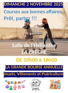 Bourse aux jouets, vêtements et puériculture - La Crèche