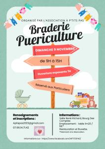 Braderie puériculture - Bourg-des-Comptes