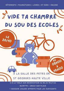 Vide ta chambre !!! - Saint-Georges-Haute-Ville