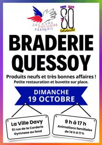 Grande braderie du Secours populaire - Quessoy