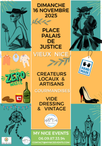 GREEN MARKET au VIEUX NICE: Créateurs locaux, Artisans + Vide Dressing