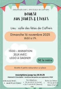 Bourse aux jouets - Caffiers