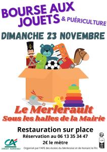 Bourse aux jouets - Le Merlerault