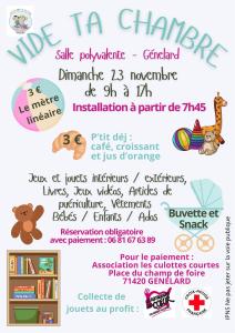 Vide ta chambre - Génelard