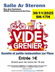 Vide-greniers - Châteauneuf-du-Faou