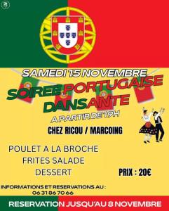 Soirée portugaise - Marcoing