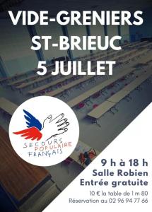 Vide-greniers du Secours populaire 22 - Saint-Brieuc