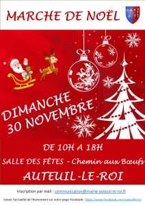 Marché de Noël - Auteuil