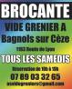 Brocante, Vide-greniers de Bagnols-sur-Cèze