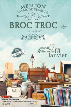 Brocante et vide-greniers - Menton