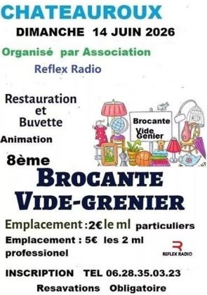 8ème Vide Grenier & Brocante - Châteauroux