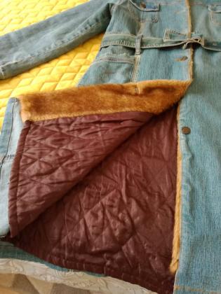 Manteau en jean's pour femme