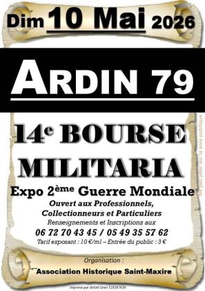 14ème bourse militaria - Ardin
