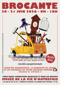 La grande brocante annuelle du musée de la vie d'autrefois les 20 et 21 juin 2026 !