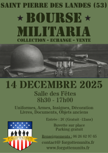 Bourse militaria - Saint-Pierre-des-Landes