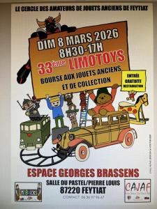33éme LIMOTOYS bourse aux jouets anciens et de collection - Feytiat