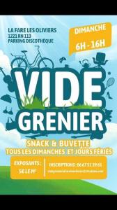 Vide-greniers - La Fare-les-Oliviers