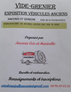 Vide grenier / Exposition véhicules anciens - Riaillé