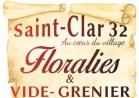 Vide-grenier et floralies - Saint-Clar