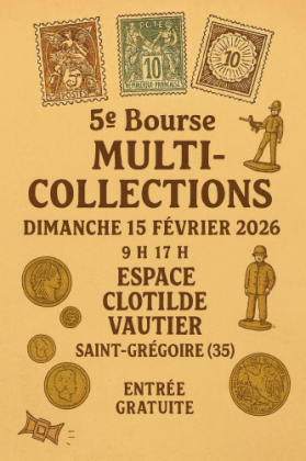 5ème bourse multi-collections - Saint-Grégoire