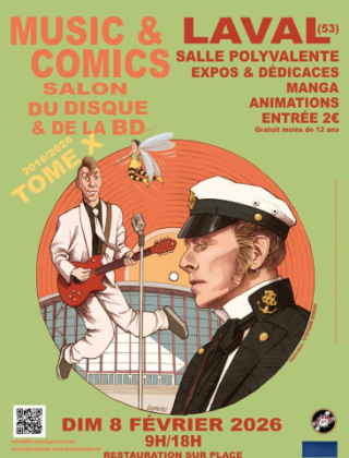10ème Salon du Disque et de la BD - Laval