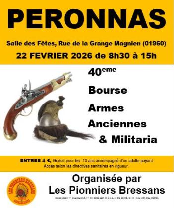 40ème bourse armes anciennes et militaria - Péronnas