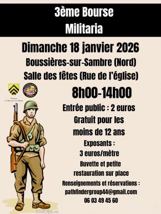 Bourse Militaria - Boussières sur Sambre