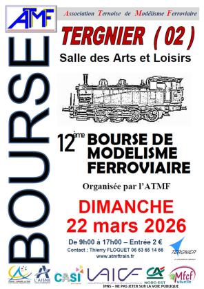 12e bourse de modélisme ferroviaire - Tergnier