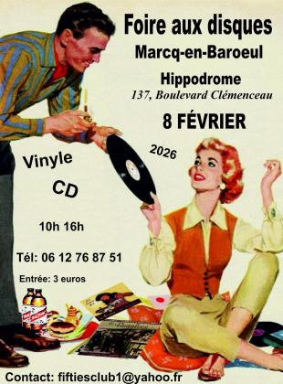 Foire aux disques - Marcq-en-Barœul
