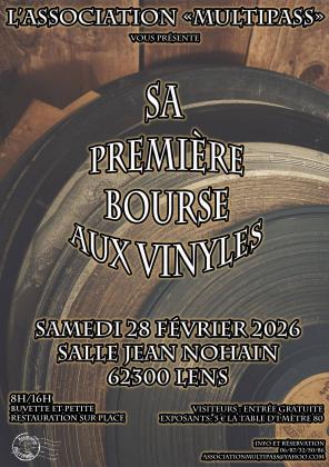 Bourse aux Vinyles, cds, dvd - Lens