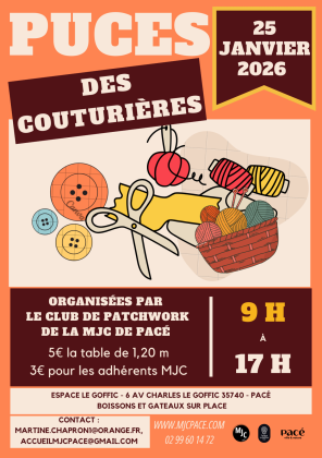 Puces des couturières - Pacé