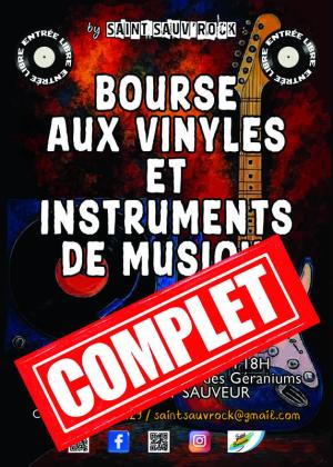 Bourse aux vinyles et instruments de musique - Saint-Sauveur