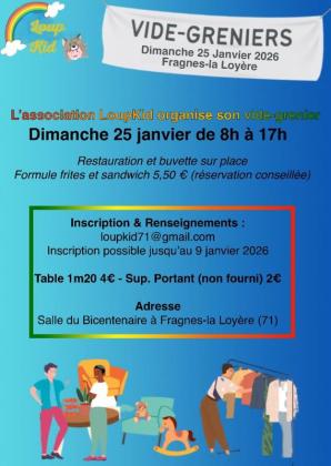 Vide-greniers - Fragnes-La Loyère