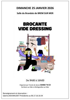 Vide-greniers, vide-dressings - Brem-sur-Mer