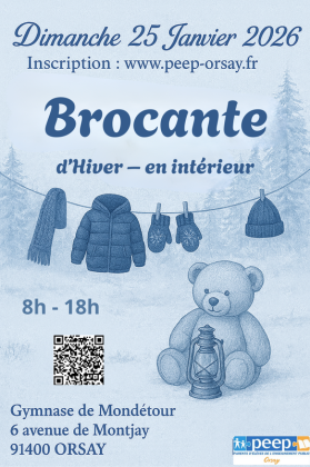 Brocante d'hiver - Orsay
