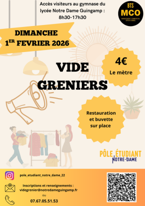 Vide-greniers - Guingamp